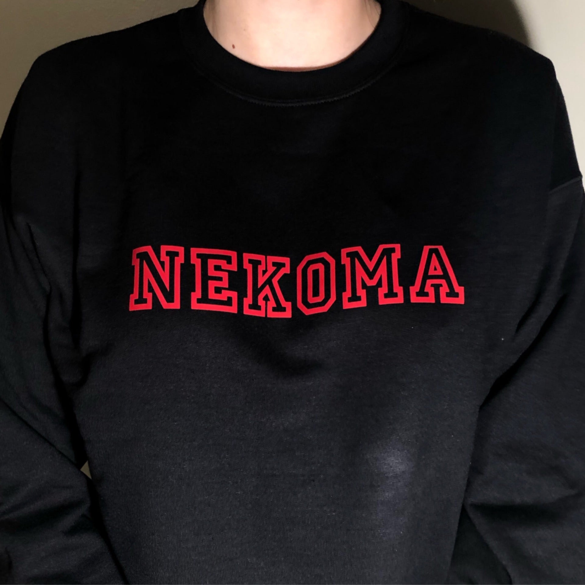 Nekoma crewneck hotsell